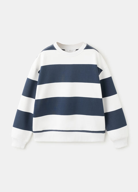 Mango sweatshirt raya in navy