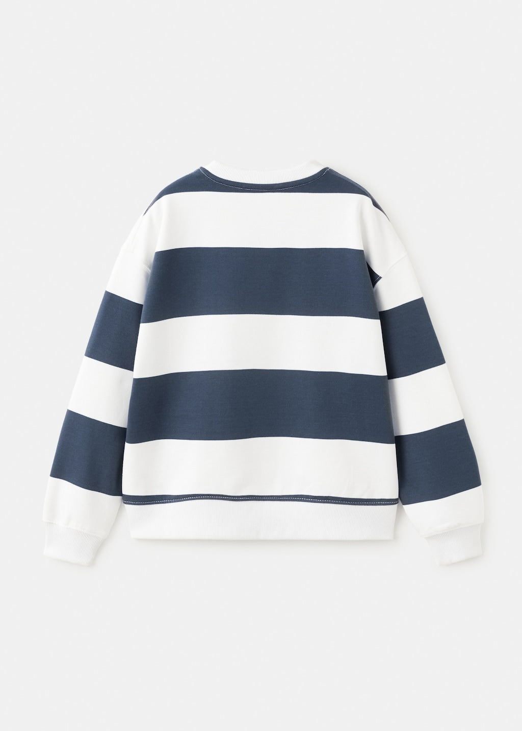 Mango sweatshirt raya in navy - Image 5