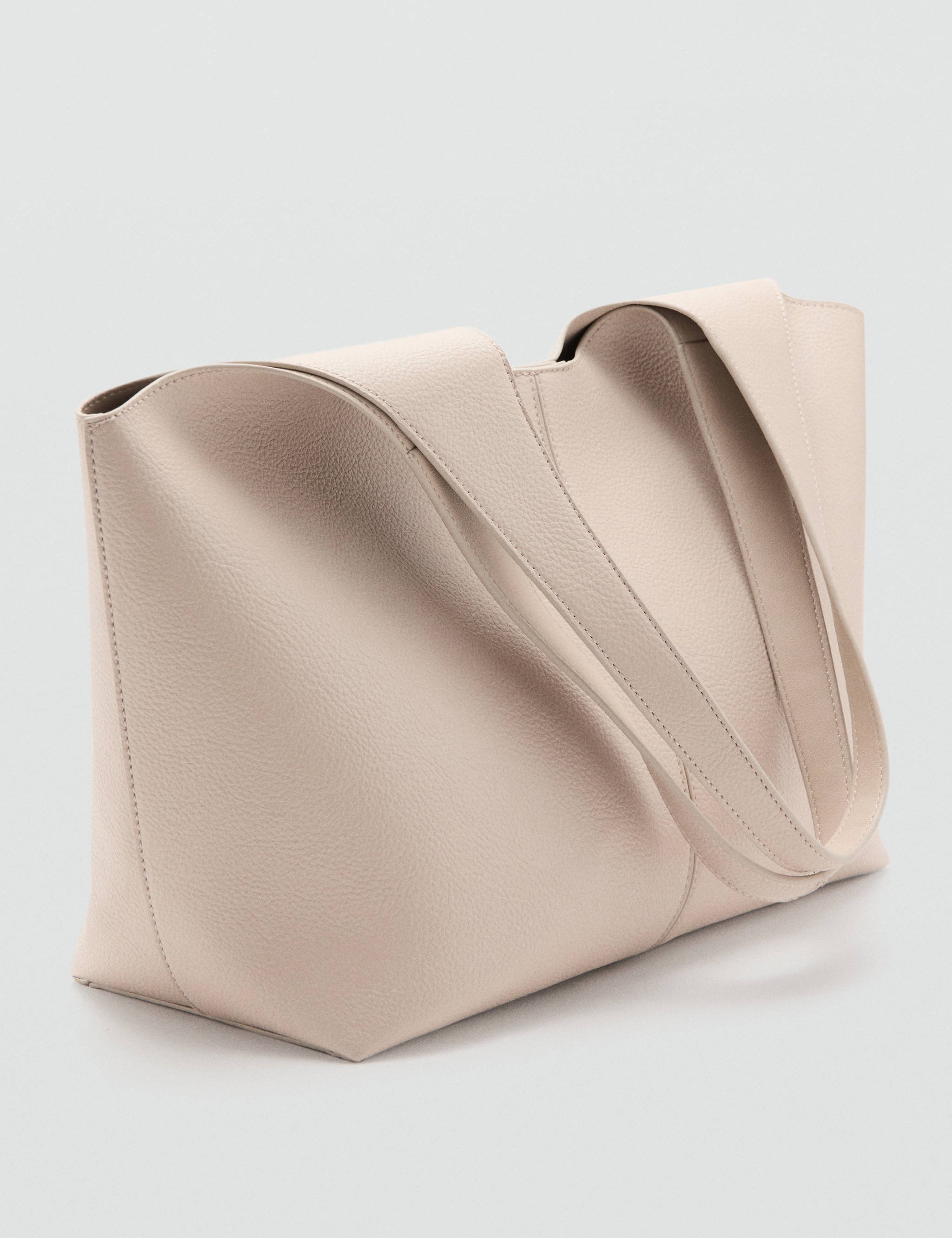 Mango totes bag candance in off white-052