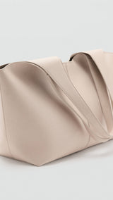Mango totes bag candance in off white-052