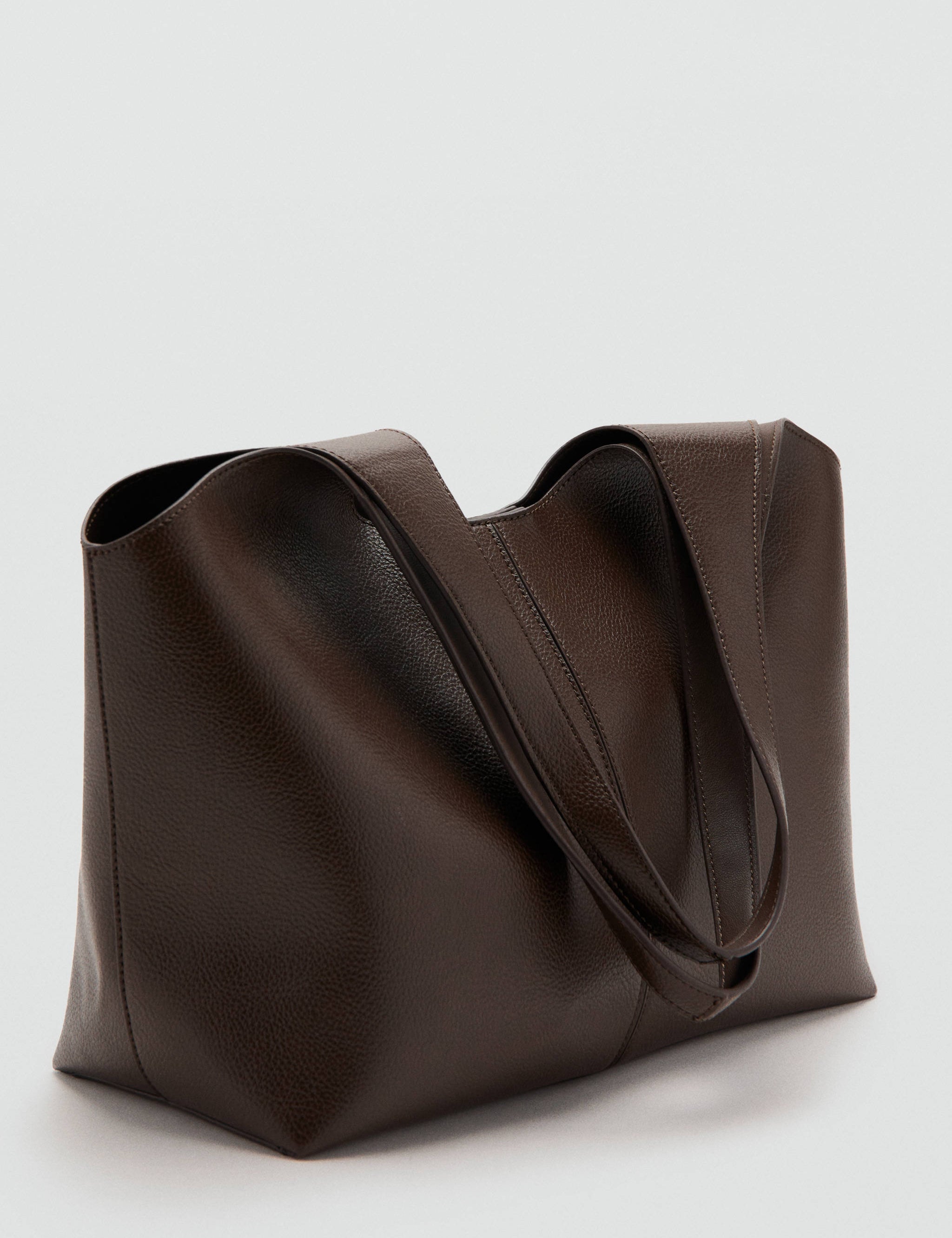 Mango totes bag candance in chocolate-052