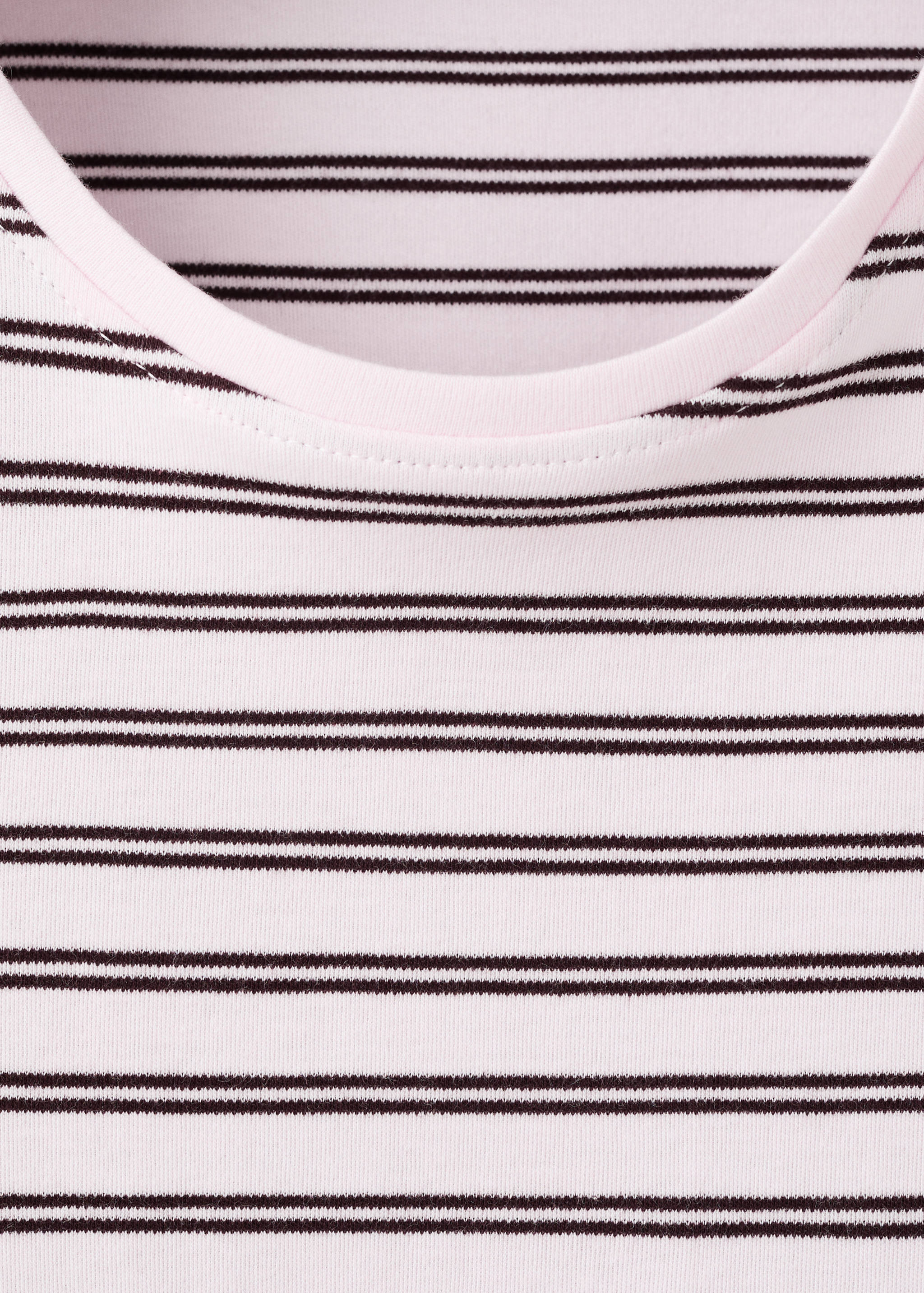 Mango t-shirt riti in light pink-023