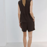 Mango vest lulo in brown - Image 6