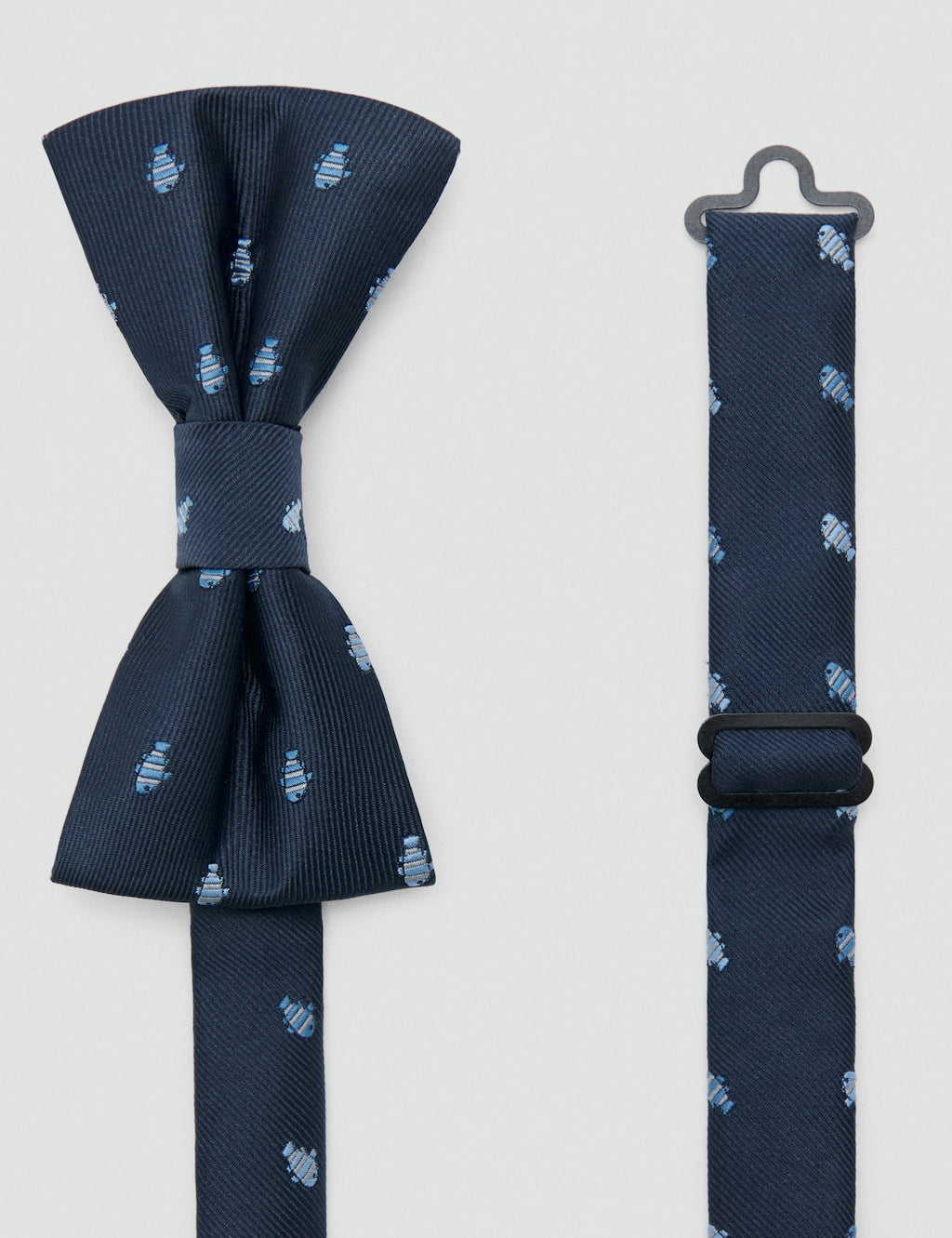 Mango bow tie pez in navy - Image 1