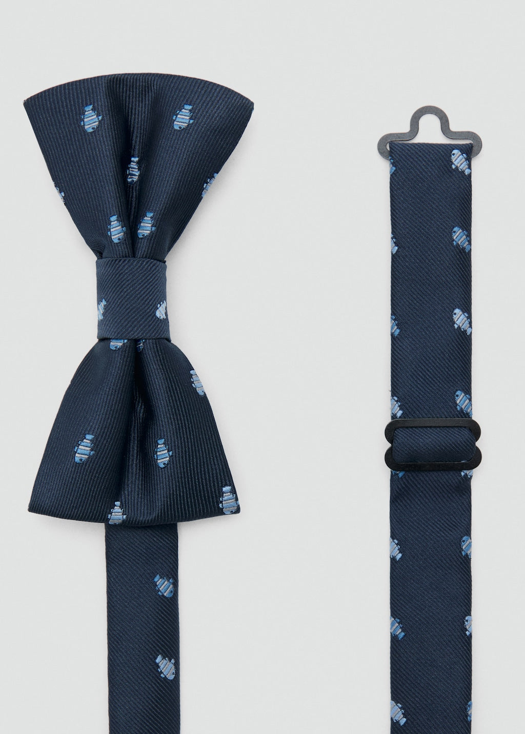 Mango bow tie pez in navy - Image 1