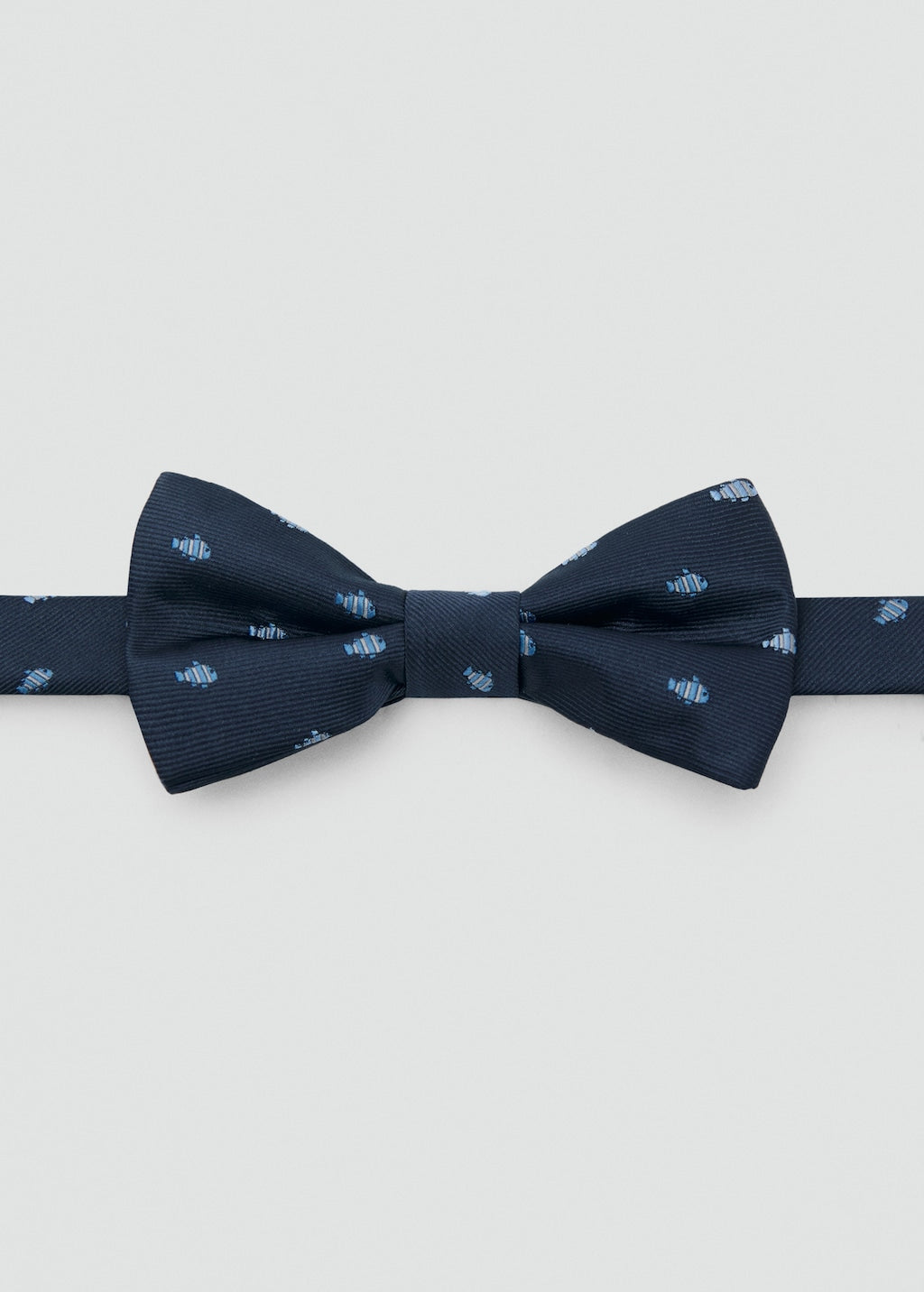 Mango bow tie pez in navy - Image 2