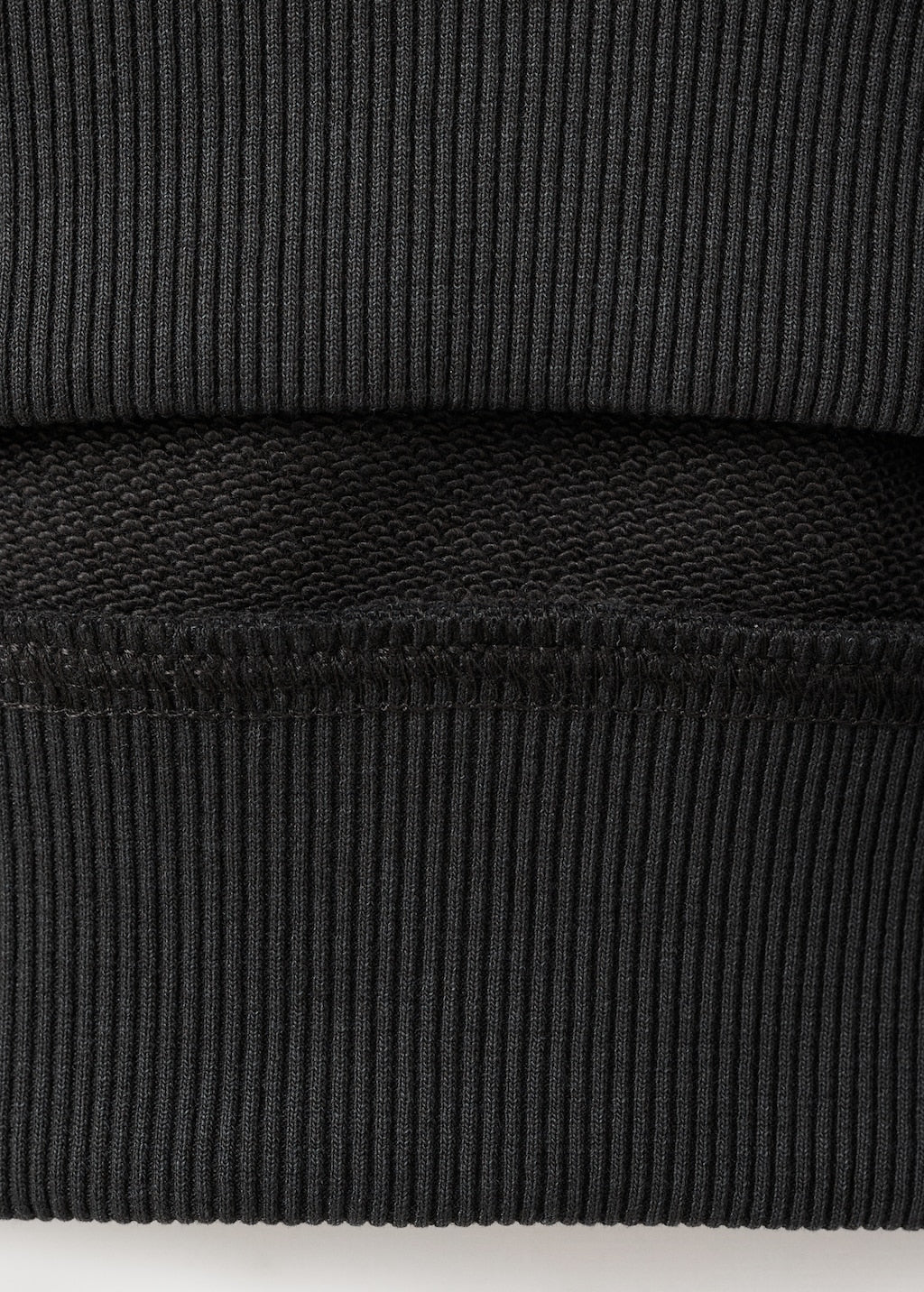 Mango sweatshirt echeese in anthracite - Image 3