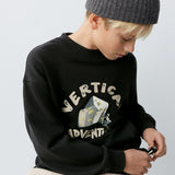 Mango sweatshirt echeese in anthracite - Image 4
