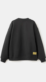 Mango sweatshirt echeese in anthracite - Image 6