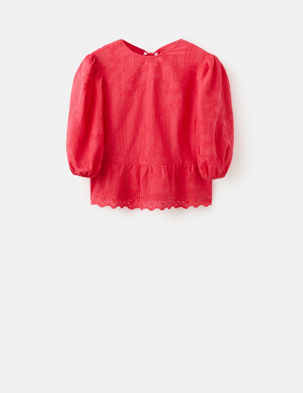 Mango blouse domino in tomato - Image 2