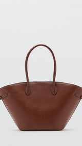 Mango shoulder bag capi in leather - Image 2