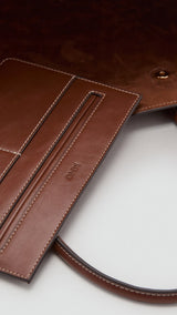 Mango shoulder bag capi in leather - Image 6