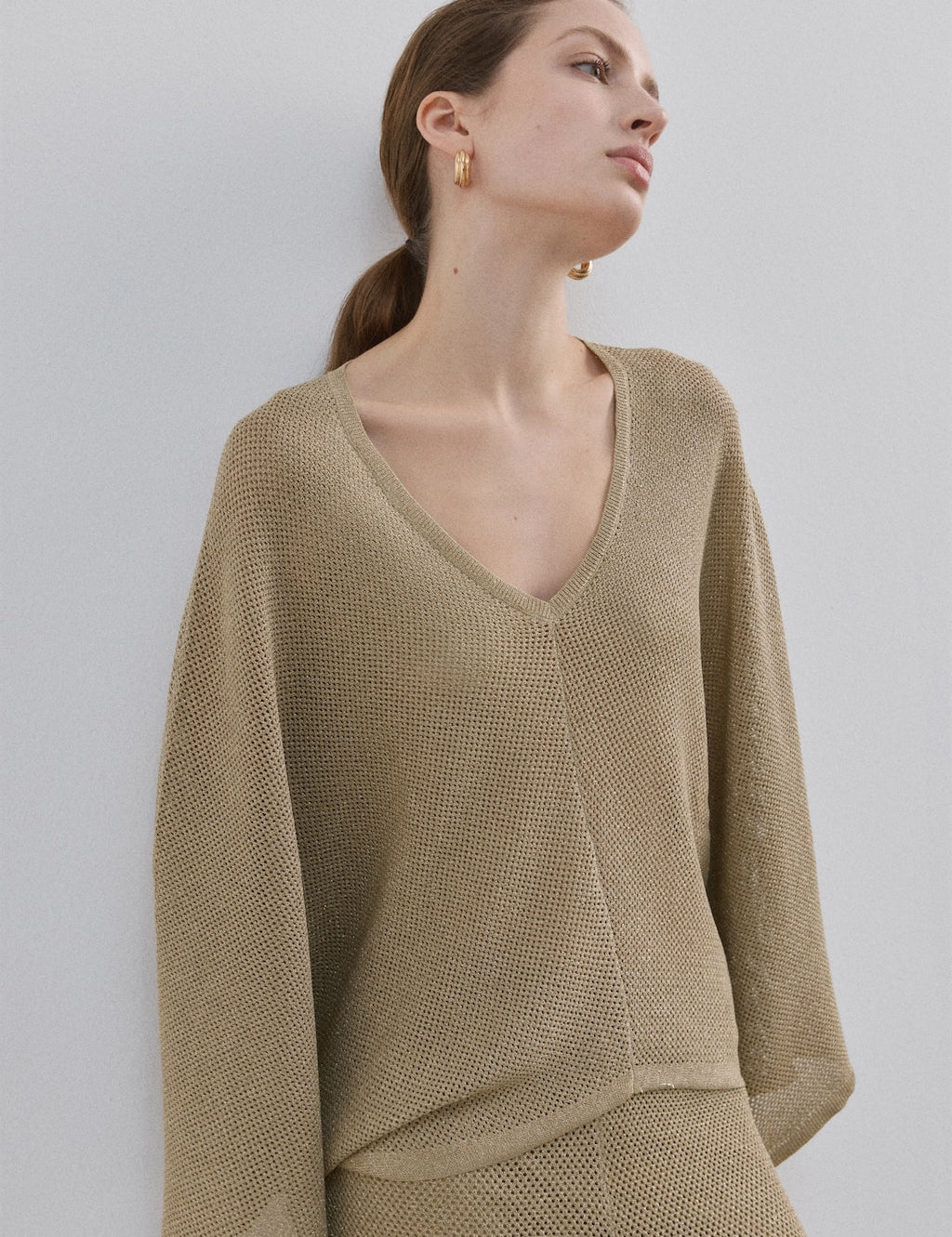 Mango top sunny in gold - Image 1