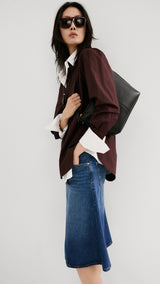 Mango skirt aries in dark denim - Image 1