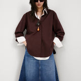 Mango skirt aries in dark denim - Image 6