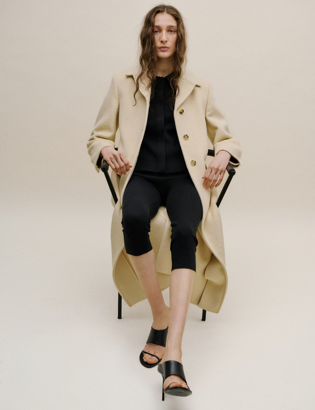 Mango trousers reliquia in black - Image 1