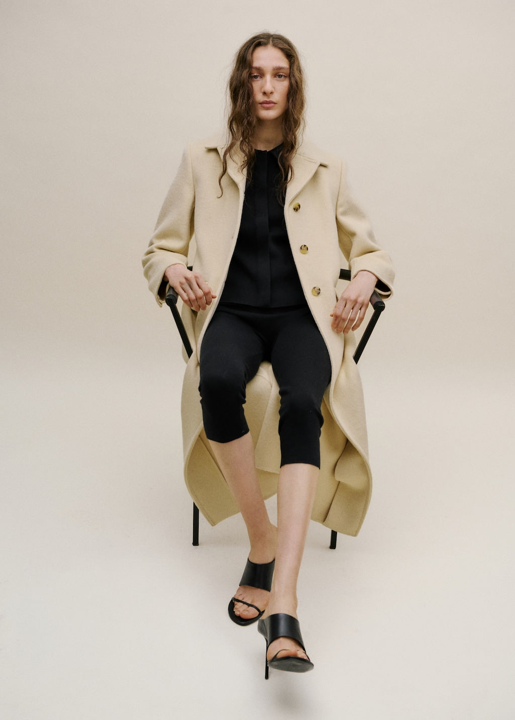 Mango trousers reliquia in black - Image 1