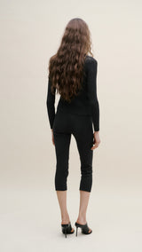 Mango trousers reliquia in black - Image 5
