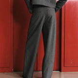 Mango trousers louis in grey-003