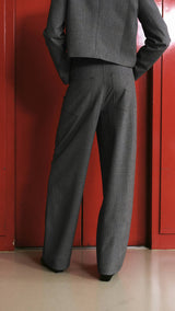 Mango trousers louis in grey-003