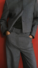 Mango trousers louis in grey-004