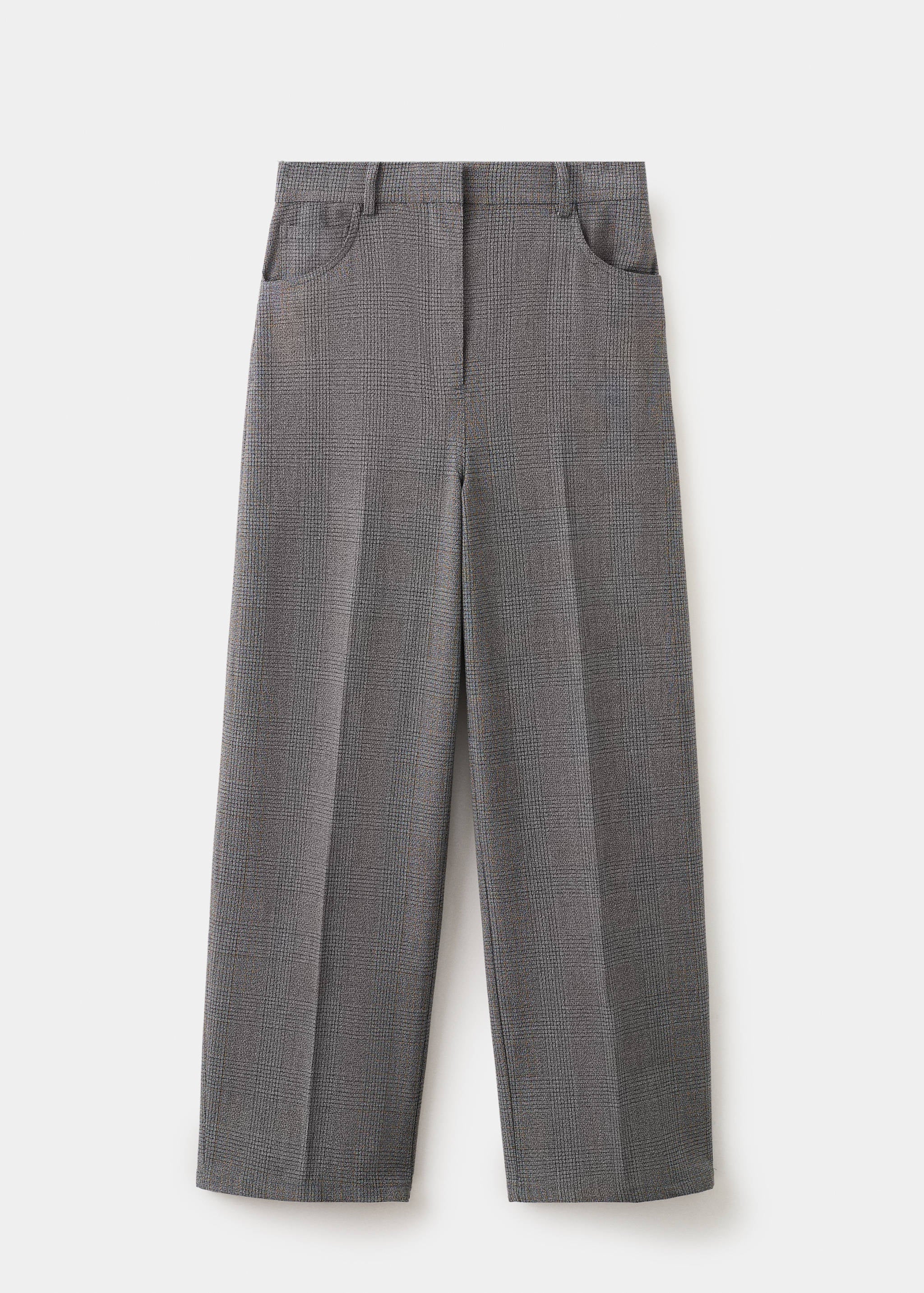 Mango trousers louis in grey-021