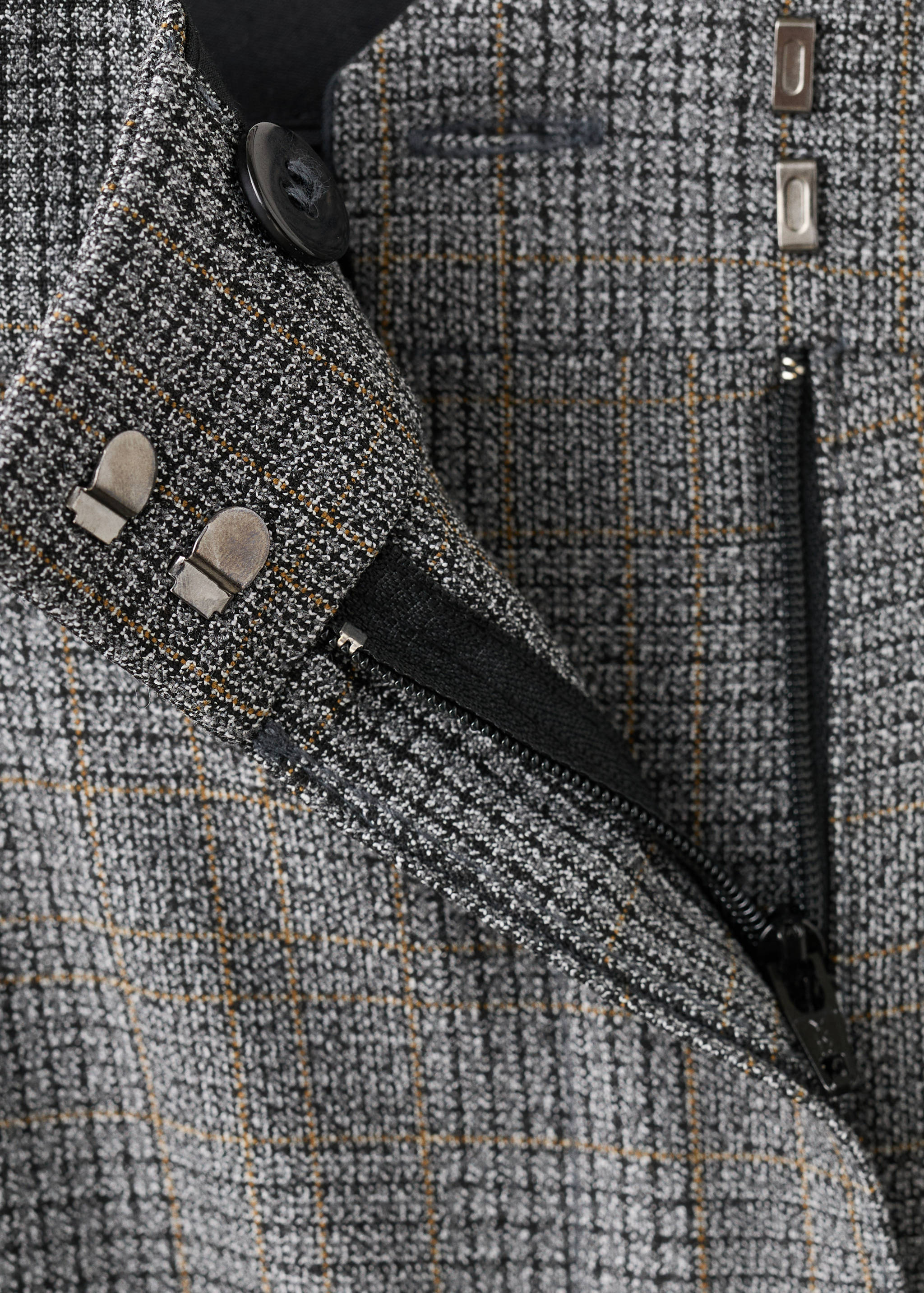 Mango trousers louis in grey-023