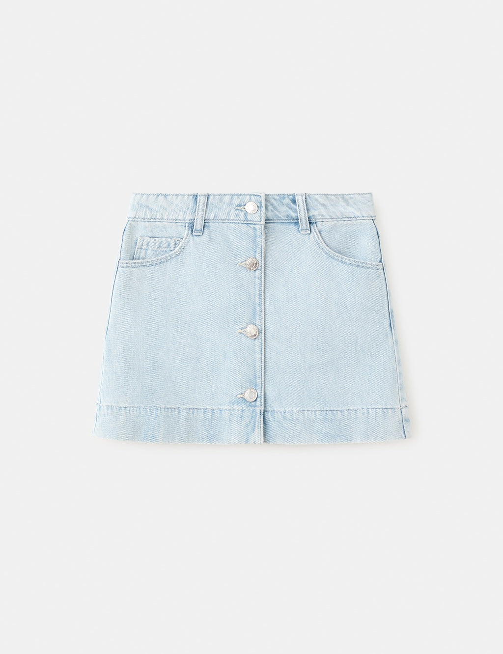 Mango skirt greta in light denim - Image 1