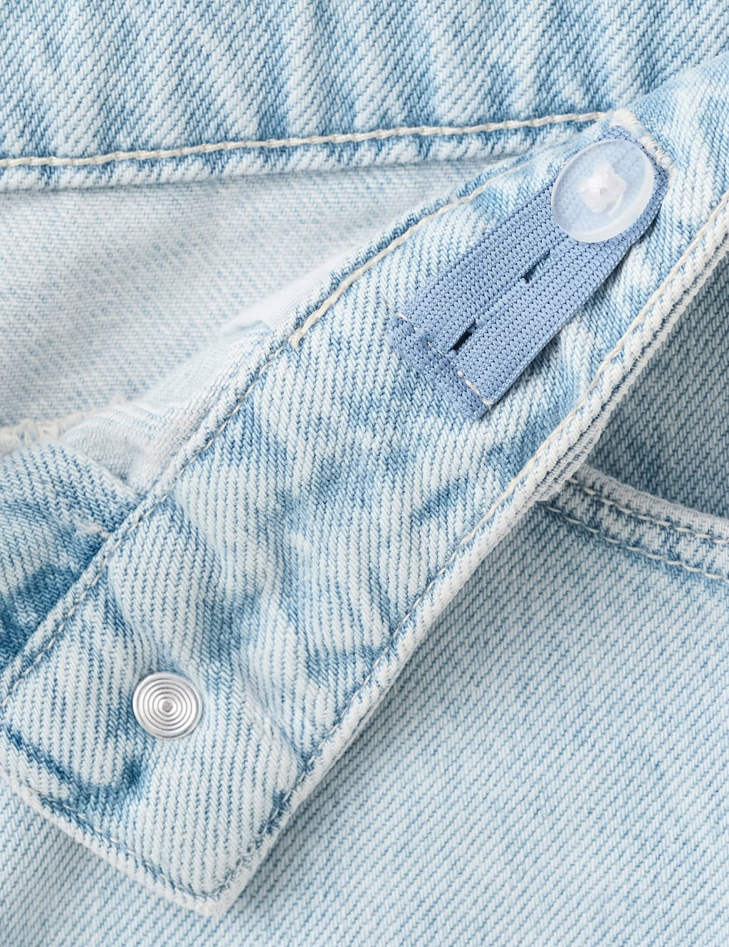 Mango skirt greta in light denim - Image 2