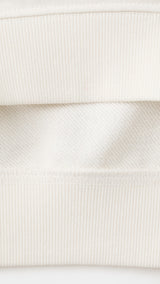 Mango sweatshirt sonring in off white - Image 2