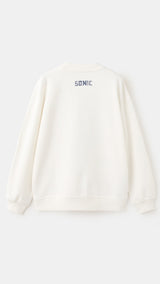 Mango sweatshirt sonring in off white - Image 4