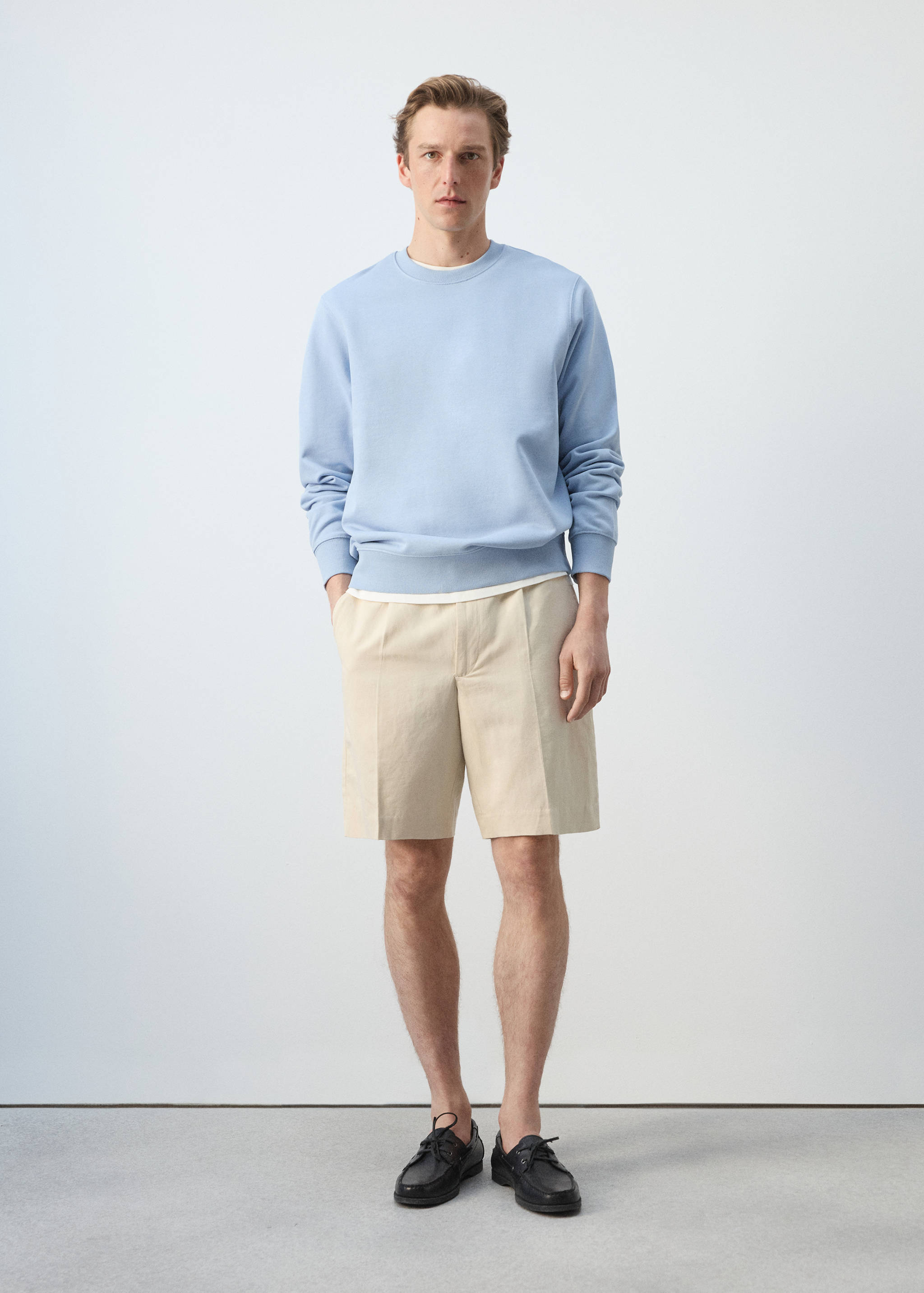 Mango sweatshirt nole in celestial-001