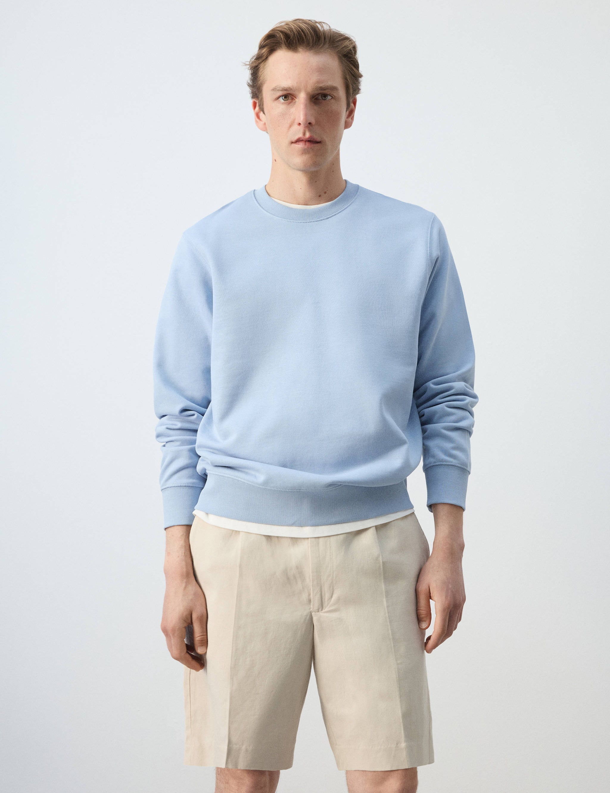 Mango sweatshirt nole in celestial-002