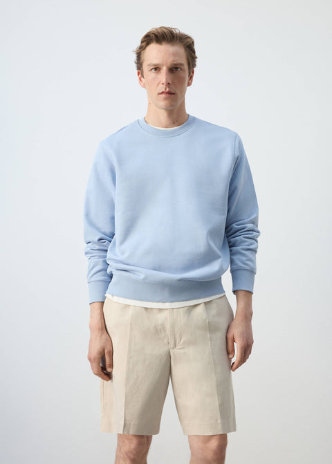 Mango sweatshirt nole in celestial