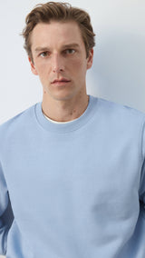 Mango sweatshirt nole in celestial-004