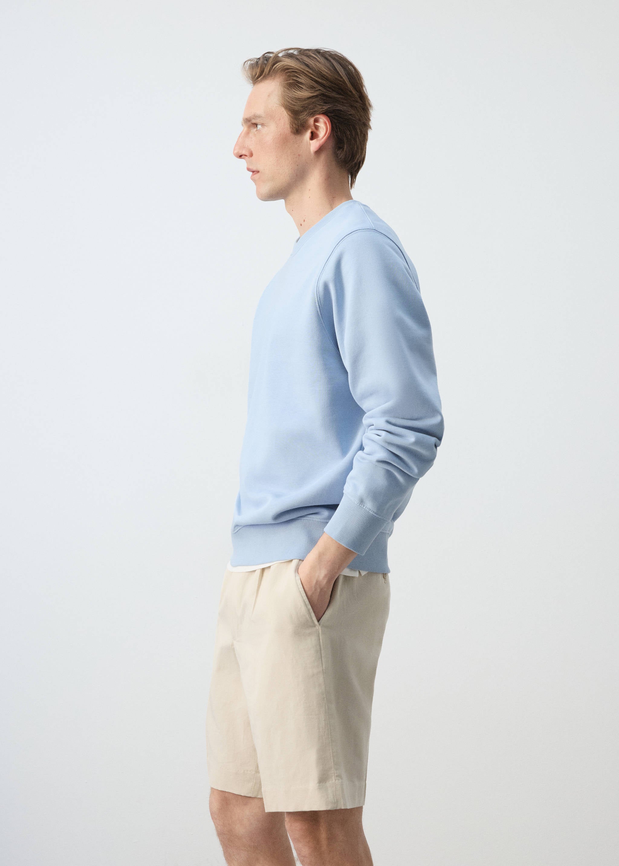 Mango sweatshirt nole in celestial-008