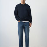 Mango sweatshirt nole in navy-001