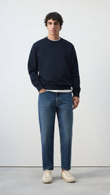 Mango sweatshirt nole in navy-001