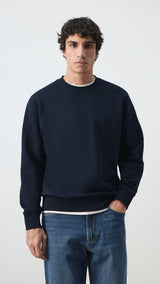Mango sweatshirt nole in navy-002