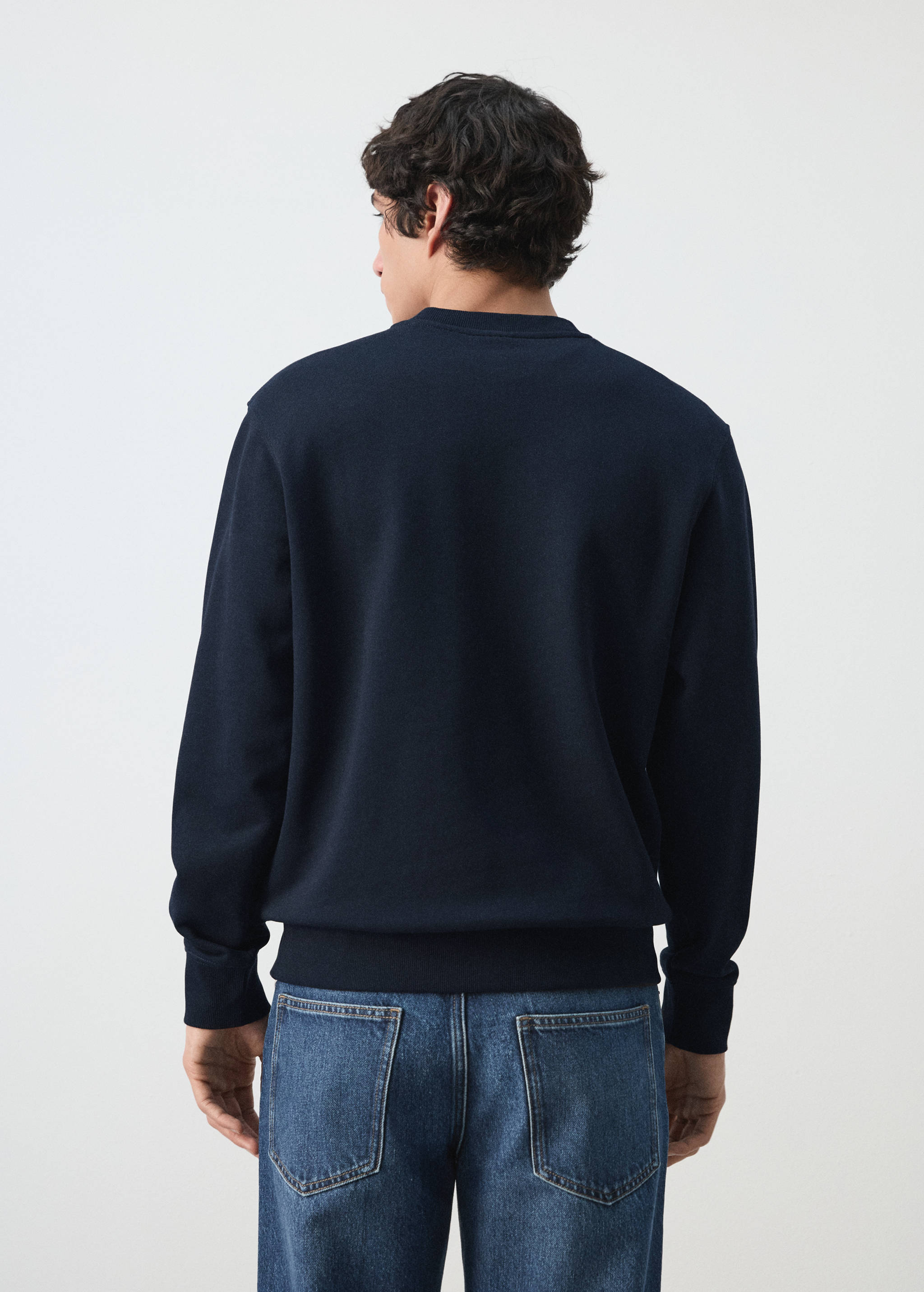 Mango sweatshirt nole in navy-003