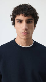Mango sweatshirt nole in navy-004