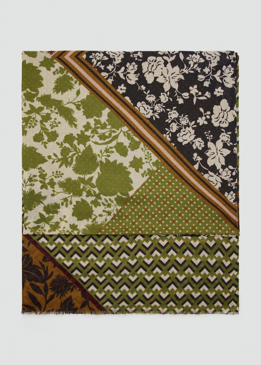 Mango foulard fabiana in green - Image 2