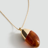 Mango necklace fran in gold - Image 1