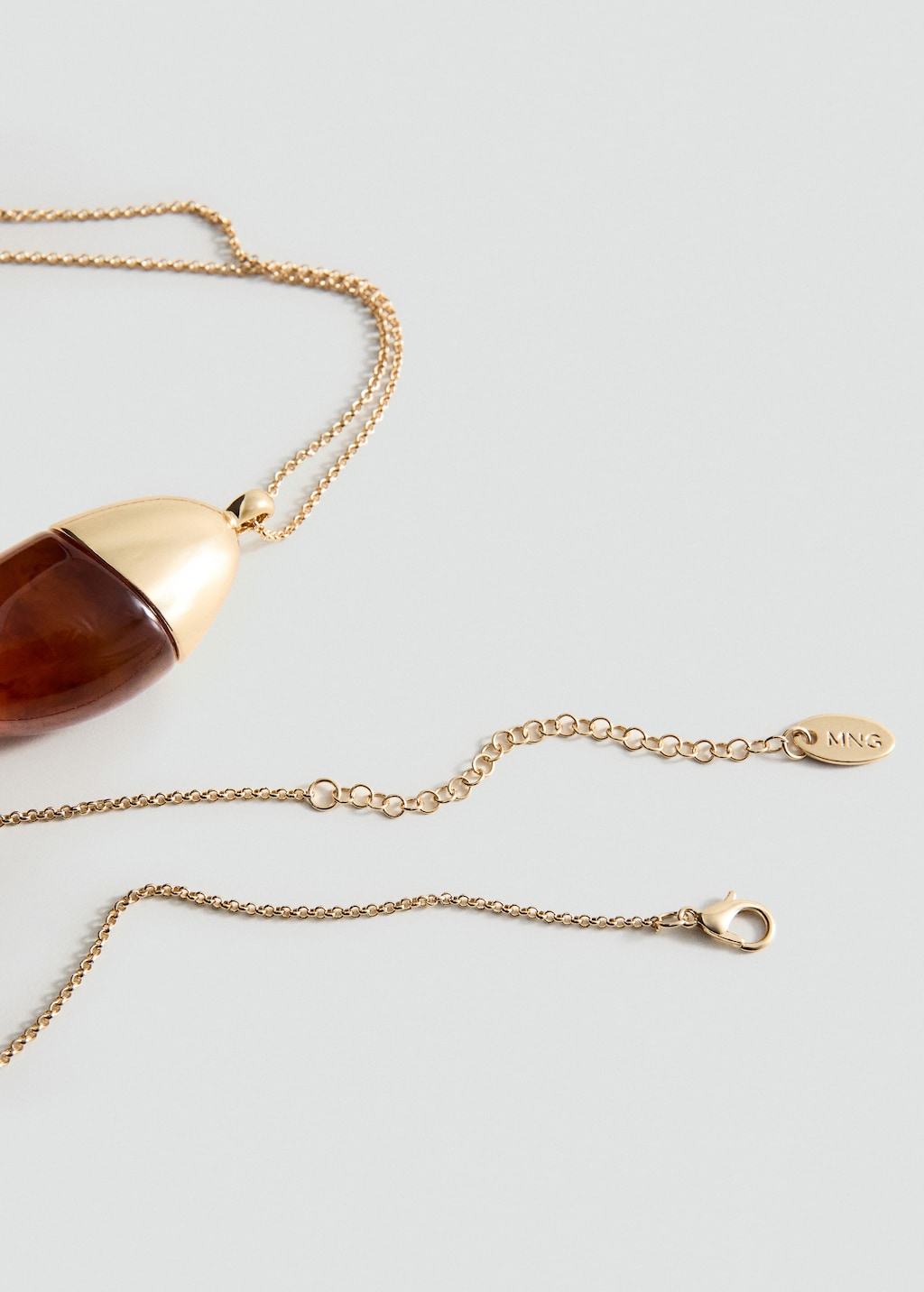 Mango necklace fran in gold - Image 3