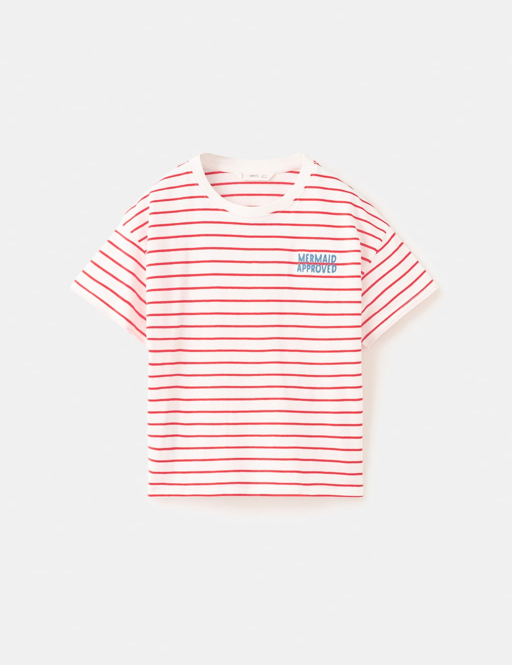 Mango t-shirt mermaid in red - Image 1