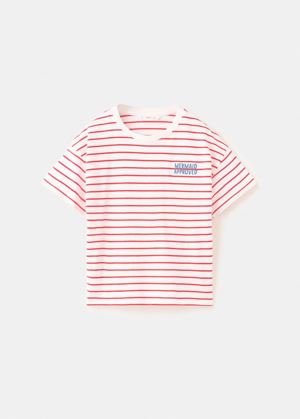Mango t-shirt mermaid in red - Image 1