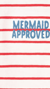 Mango t-shirt mermaid in red - Image 3