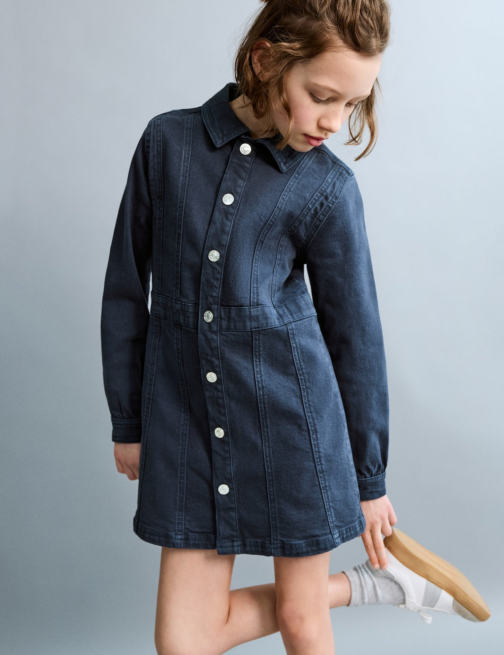 Mango dress andrea in navy - Image 1