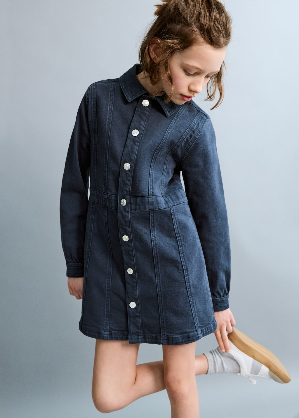 Mango dress andrea in navy - Image 1