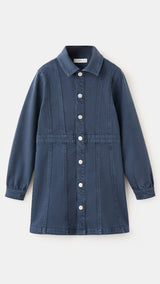 Mango dress andrea in navy - Image 2